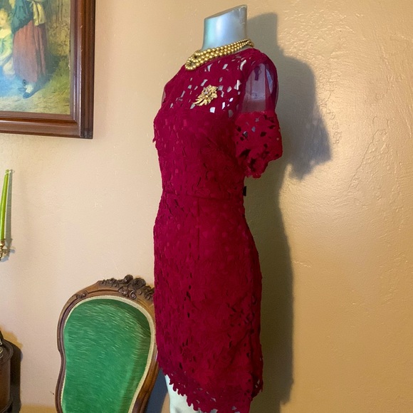 Romeo & Juliet Couture Giupure Dress. SZ L - Picture 4 of 6